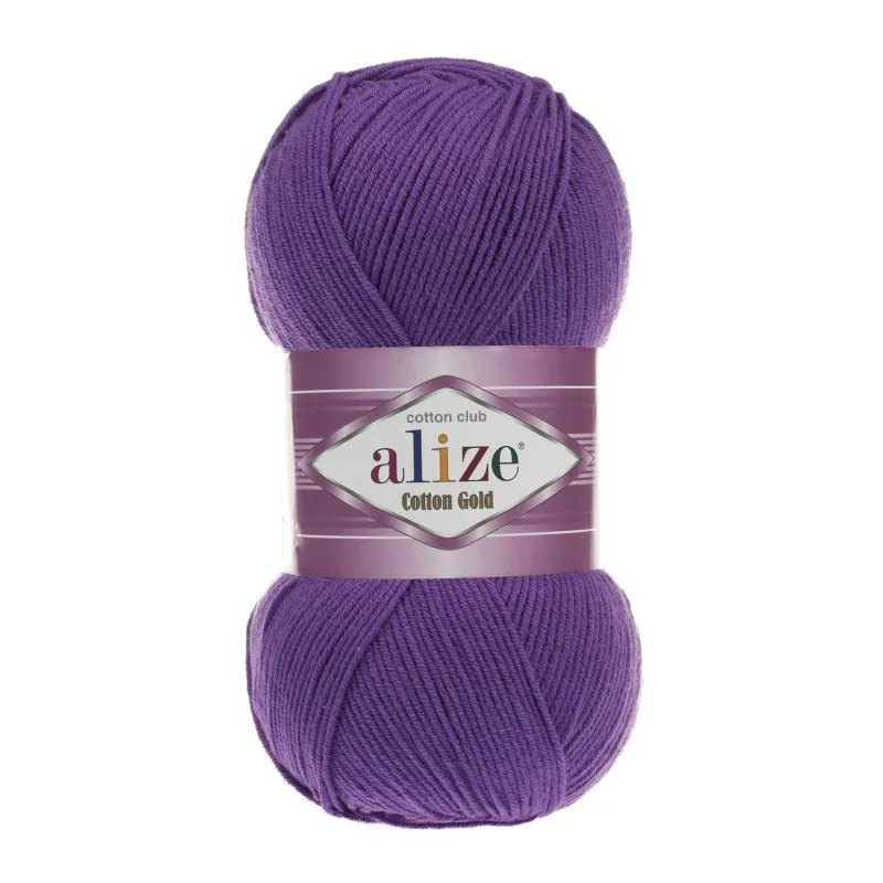 Thread 1 Pack (5 Balls) Alize Cotton Gold Amigurumi Yarn (1 Ball: 100 Gram / 330 Meter) Crochet Tool Kit