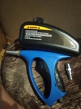 Pistola de chorro de arena antióxido, neumática de mano, protección contra chorro de arena por gravedad, Mini herramientas de aire