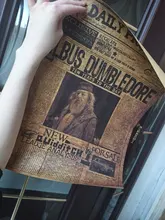 Kraft Poster Wall-Stickers Movie Prophet-Decoration Dumbledore Retro Vintage Classic