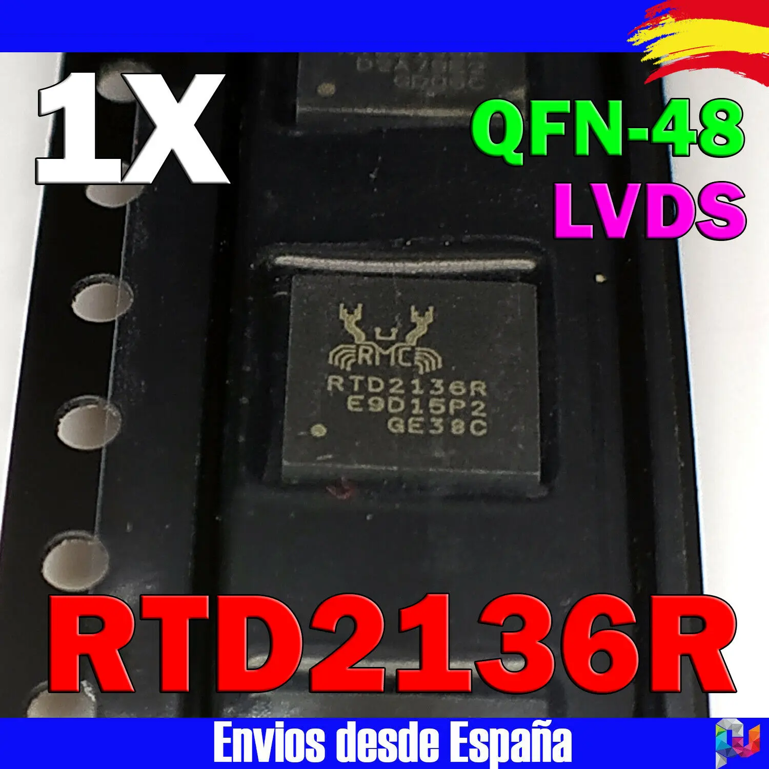 1 PCS RTD2136R-CG RTD2136R QFN-48