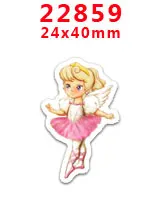 22859 30 шт мультяшный персонаж плоское украшение из смолы PR 25863 - Цвет: 22859