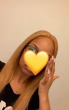 Shumeida-pelucas con minimechones de encaje frontal, pelucas de cabello humano peruano Remy, Color rubio miel degradado, 13x6