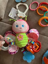 Baby Bed Bell Neonatal-Toys Hanging Happy-Monkey Plush-Toy Animal with BB for Cartoon
