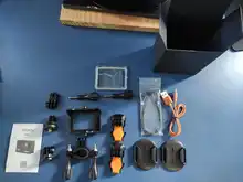 EKEN-Cámara de acción H9/H9R, Original, Ultra HD, 4K/30fps, WiFi, 2,0 pulgadas, 170D, impermeable, casco, vídeo Go Sport Pro