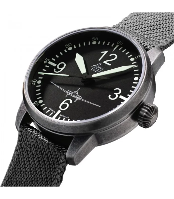 LACO 1925 DC-3 автоматические часы со стальным 861901