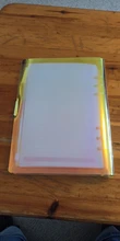 Carpeta con apariencia láser, organizador de cuaderno, libros, filofax, diario, bocetos o agenda escolar, accesorios y suministros de oficina, medidas A5 o A6