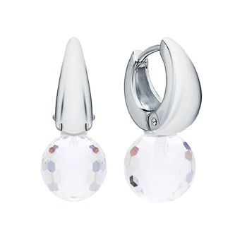 

Silver earrings with alpanite sunlight sample 925