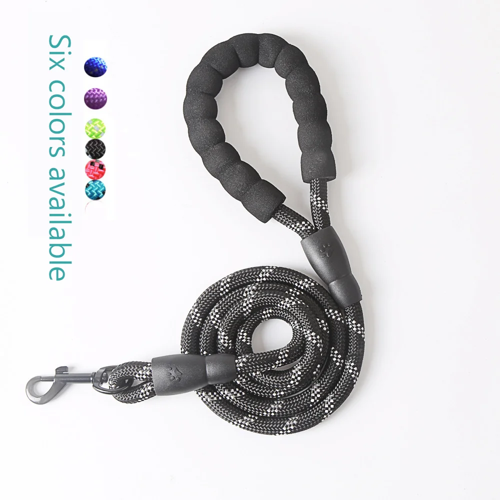 

BOUSSAC Dog Leash 2 Handle Quick Release Cat Dog Pet Leash Elastic Leads Rope Military Dog Training Leashes For Big Pet Dogs