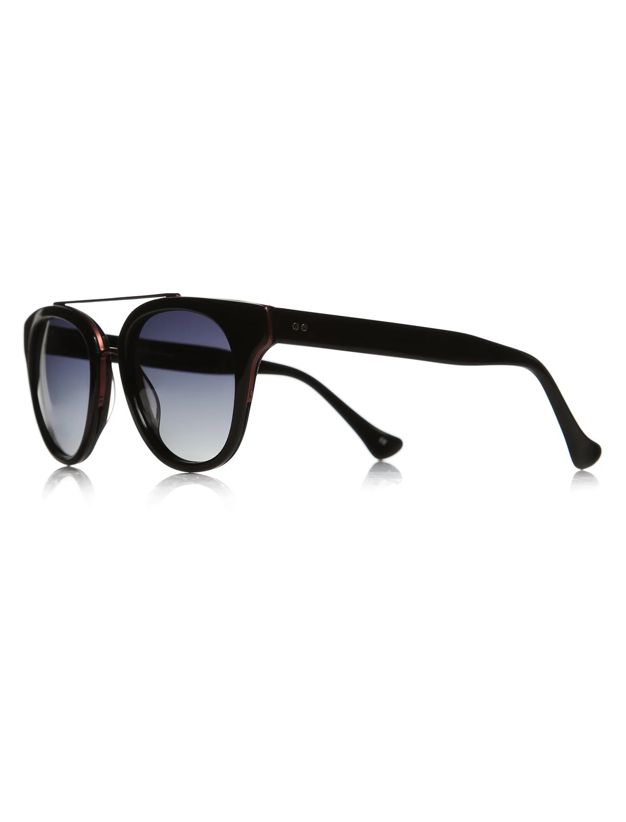 

Unisex sunglasses rh 15755 03 bone black organic oval aval 52-21-145 rachel