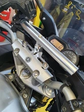 MOTOWOLF-soporte de montaje para motocicleta, soporte de teléfono de expansión para luz, manillar