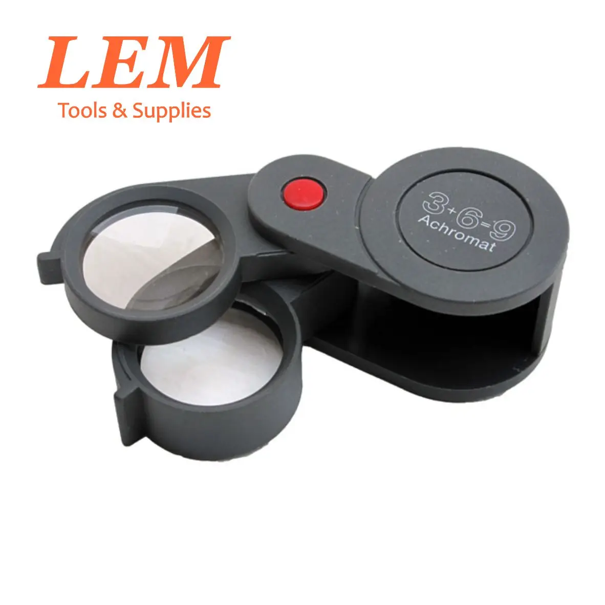 

Eschenbach 11869 Folding Hand Magnifier Optik Precision Diamond Loupe Gemstone Jewelry Magnifier Identification Tool