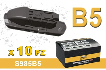 

Kit 10 attacks B5 for wiper Carall S985 Flat and T191 hybrid Alfa Romeo Giulietta VW Golf