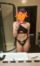 Thong Bikini Bathing-Suit Swimwear Women Push-Up In-X High-Cut White Hollow-Out One-Shoulder