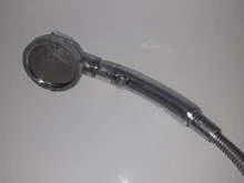 Cabezal de ducha de lluvia de lujo, de mano, anión, alta presión, Gadgets de lluvia para el baño, Ahorrador de agua, cabezal de ducha con encendido/apagado