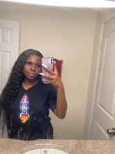 Pelucas rizadas de cabello humano de 30 pulgadas, pelo 13x6 con rizos profundos, onda de encaje, de cabello humano, brasileño, sin pegamento, nudos blanqueados pre-arrancados, para mujeres negras