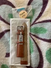 REMZEIM-Correa de reloj de cuero Calfskin, banda de muñeca de Material suave de 18mm, 20mm, 22mm y 24mm con hebilla de acero inoxidable plateada