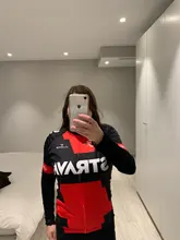 STRAVA-Camiseta de ciclismo de montaña, ropa de manga corta para verano, prémium, 2021