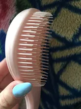 1 Uds caliente magia peine mango Anti estática cepillo de pelo de masaje enredo desenredar el masaje de ducha cepillo peine utensilio de peluquería