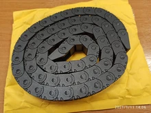 Cable de transporte de cadena con conectores de extremos para máquina de grabado de impresora 3D CNC, 5x5, 7x7, 10x10, 10x15, 10x20, 10x30, L1000mm