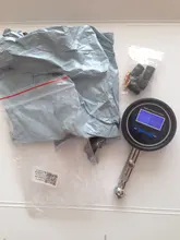 Manómetro Digital LCD para neumáticos de coche, medidor de presión de aire de 0-200PSI para motocicleta, coche, camión, bicicleta, probador de vehículos