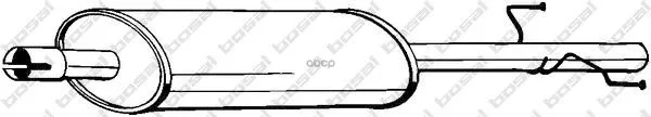 Глушитель Средняя Часть Vw Lt 28-35, 28-46 Ii 2.5sdi-Tdi 96- Bosal арт. 279347