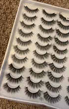 3d Short Mink-Lashes-Pack False-Eyelashes Bulk Natural Long Wispy Wholesales 2/20-Pairs