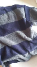 Woherb-suéter de gran tamaño para Mujer, Jersey holgado Vintage a rayas, ropa de calle de punto para otoño, 2021
