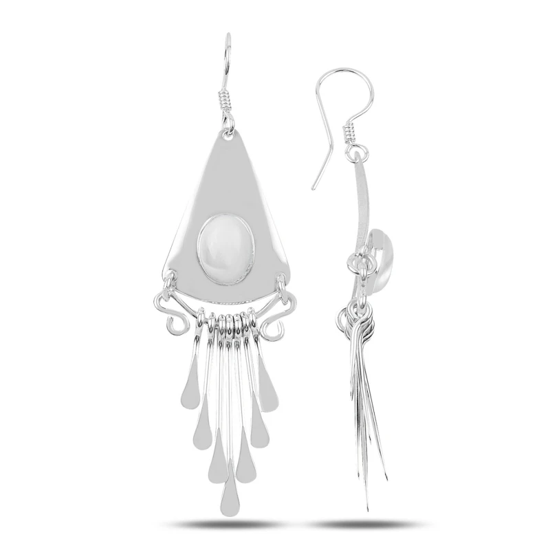 

Armagano Pearl Cubic Zirconia Hand Job Dangle Earrings