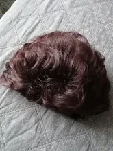 Blice-Peluca de pelo sintético para mujer, postizo de onda corta Natural, Color mezclado, resistente al calor, Kanekalon Peluca de P1B/30 pelucas para uso diario, envío gratis