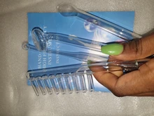 Máquina Facial de alta frecuencia, electrodo de punto, tubo de vidrio, electroterapia, dispositivo de belleza, removedor de acné, estiramiento Facial para el cuidado de la piel