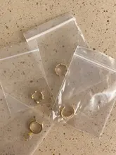 Metal dorado Punk para mujer, arete de oreja de cartílago, Clip para mujer, sin perforaciones, en forma de C, geométrico, pequeño, envoltura para la oreja, Clips, joyería