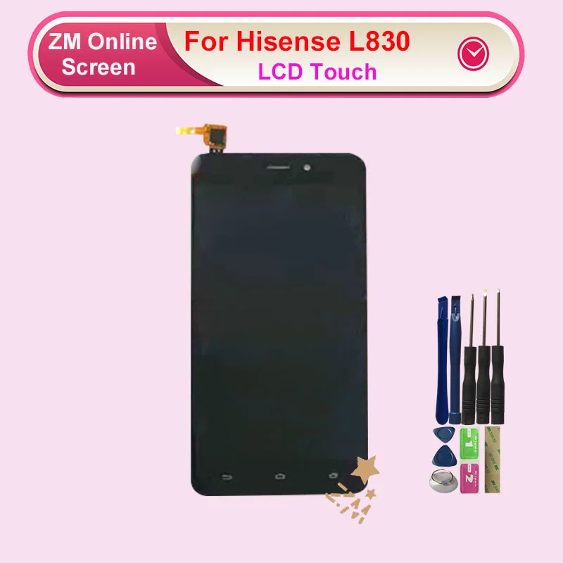 

RYKKZ For Hisense L830 LCD Dislay With Touch Screen Digitizer Assembly Replacement