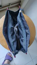 Bolso para cosméticos para mujer, bolsa de maquillaje con doble cremallera, Kit de aseo grande de nailon, organizador de viaje, bolso de mano, monedero