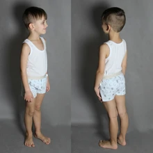 Ropa interior de algodón para niños, pantalones cortos de dibujos animados, bragas para bebés, bóxers a rayas, HH, 3 piezas