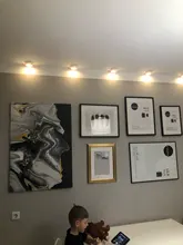 Under-Cabinets-Lights Wardrobe Sensor Led Dimmable Kitchen Touch Close Warm White Double-Color