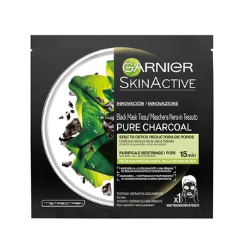 

Facial Mask PURE CHARCOAL black detox Garnier