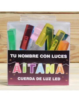 

ROPE LED LETTERS AITANA