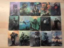 Juego de 78 tarjetas de adivinación de Tarot oculto, cartas de oráculo, tablero de naipes de fiesta familiar, Solomonic antiguo Magickal