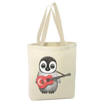 

Angemiel Bag Tourist Penguin Shopping Beach Tote Bag