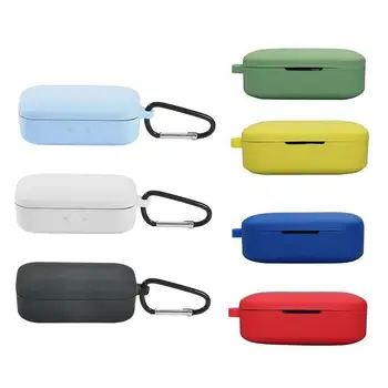 

For QCY T5 Wireless Charging Box Cover Case Bluetooth Earphone Anti-Fall Protection Cover Headset Silicone Protective Shell Skin