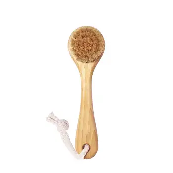 

Brush for dry facial massage Sifo-round on the handle with a strap