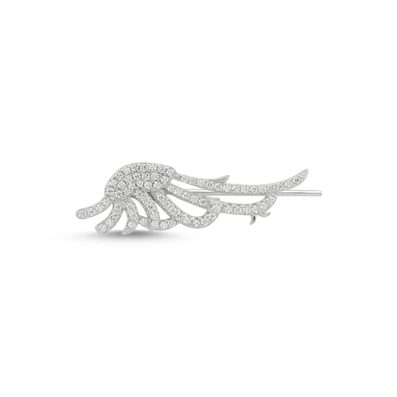 

Armagano Zircon Wing Ear Cuff Earrings