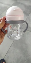 Taza De alimentación De bebé De 350ml con pajita para niños, nueva Taza De entrenamiento con pajita para aprender a beber