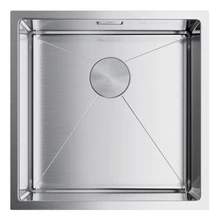 Мойка для кухни Omoikiri Taki 44-U(IF-IN нерж.сталь(нержавеющая сталь)(Ударопрочная, устойчива к царапинам, перелив