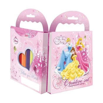 

Disney princess coloring with pencils