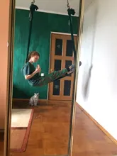 Conjunto completo de hamaca aérea para Yoga, tela de columpio multifunción, cinturón de Yoga antigravedad para entrenamiento de yoga y deportes