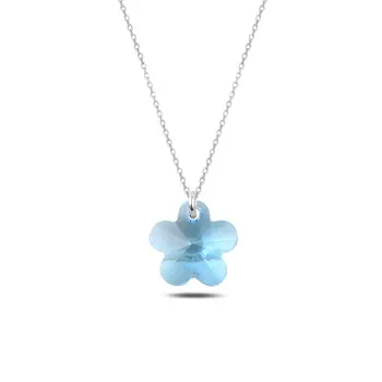 

Angemiel 925 Silver Daisy Necklace