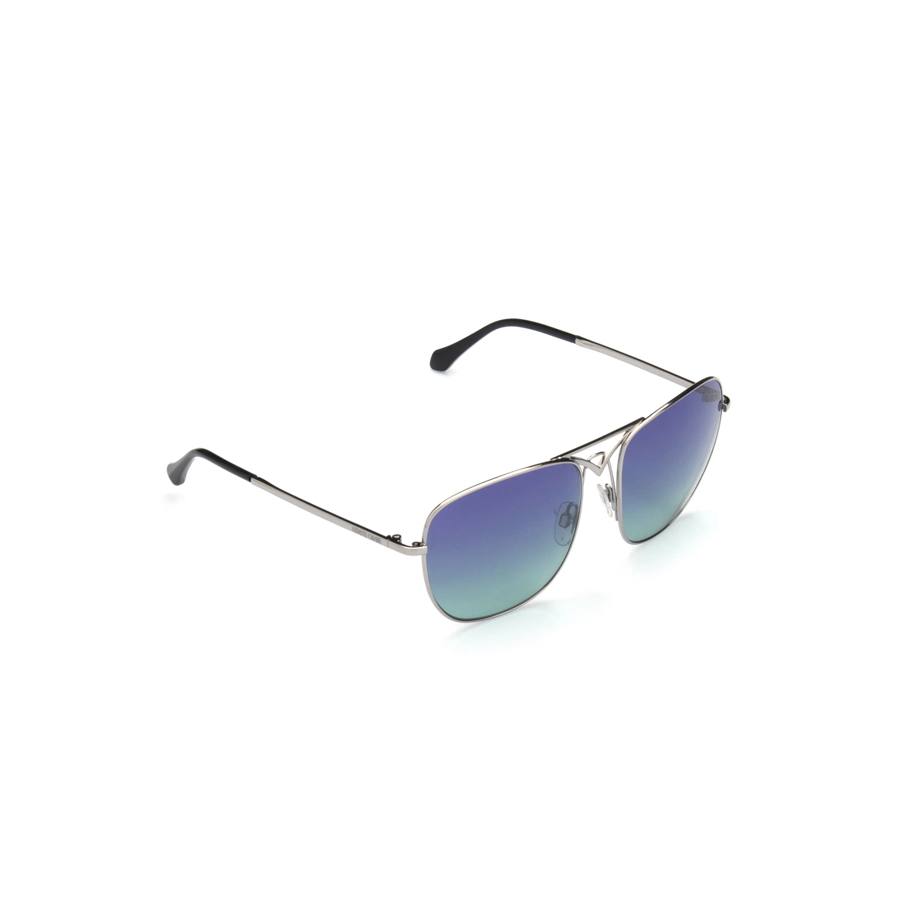 

Women's sunglasses rc 1053 12w metal silver organic rectangle rectangular 59-17-135 roberto cavalli