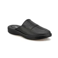 92.600043.M черные мужские домашние тапочки Polaris