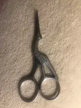 Tijeras de acero inoxidable de colores para manualidades, 1 Uds.